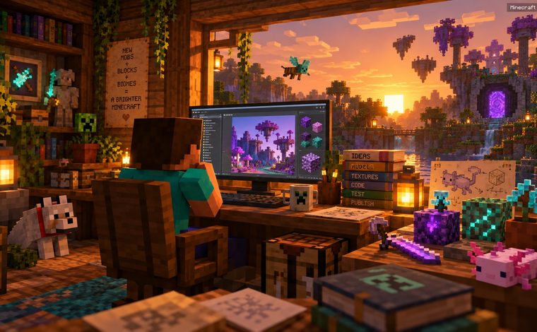How to Make a Minecraft Mod in 2026: Beginner Guide With or Without Coding: