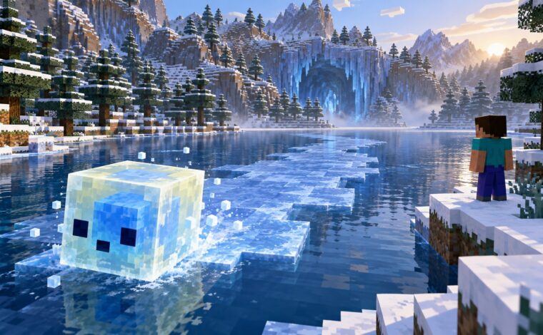 Minecraft Cold Sulfur Cube Guide: Blue Ice & Frosted-Ice Trails (26.4)