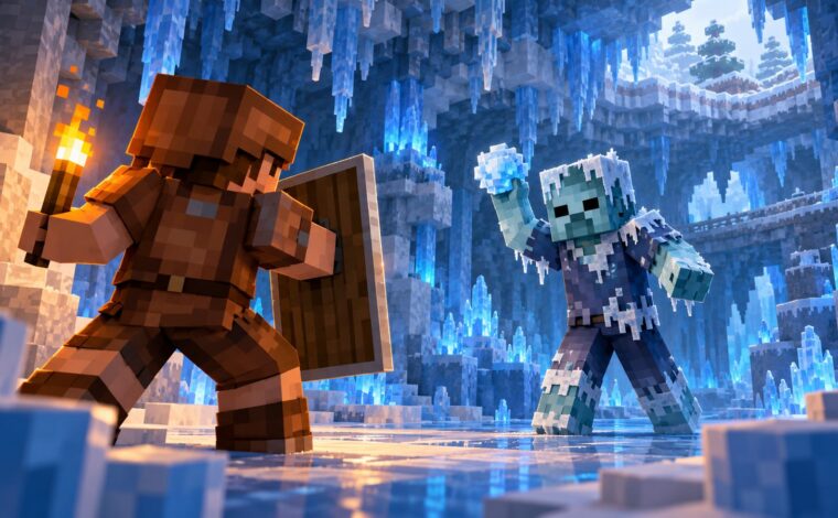 Minecraft Frostbite Guide (26.4): How to Find It, Convert Zombies & Get Ice Balls