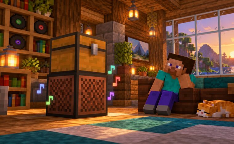 How to Make an Automatic Jukebox in Minecraft 26.4 (Music Disc Playlists)