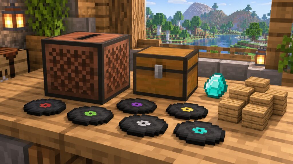 Automatic Jukebox in Minecraft 26.4 | GamerCubic